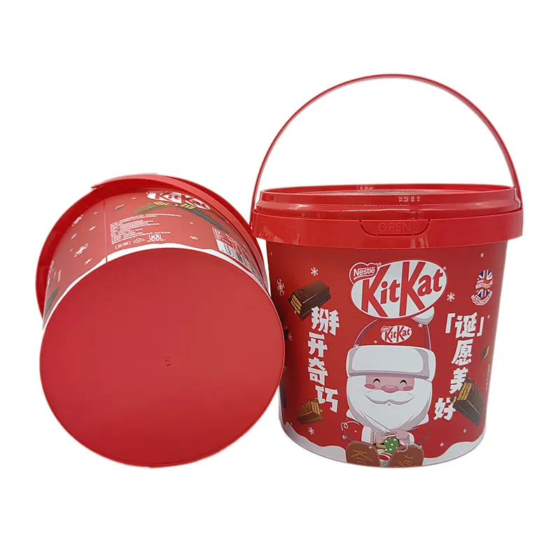 IML Label PP Snack Container genom formsprutning