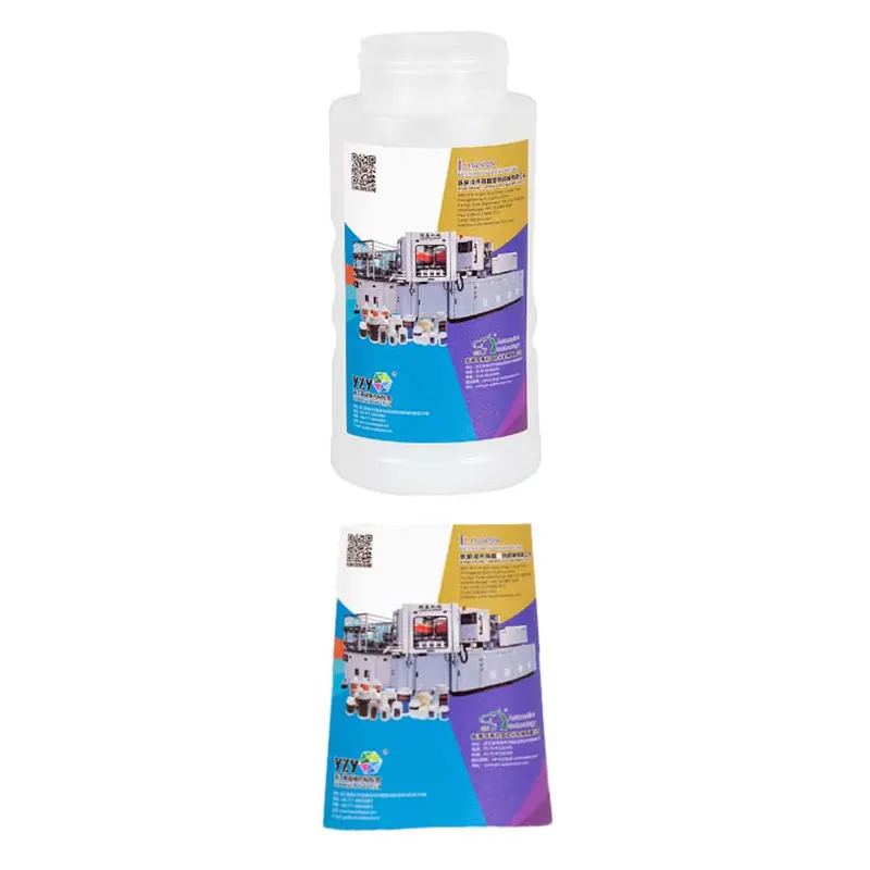 IML Label PP Toalettflaskor från Blow Moulding