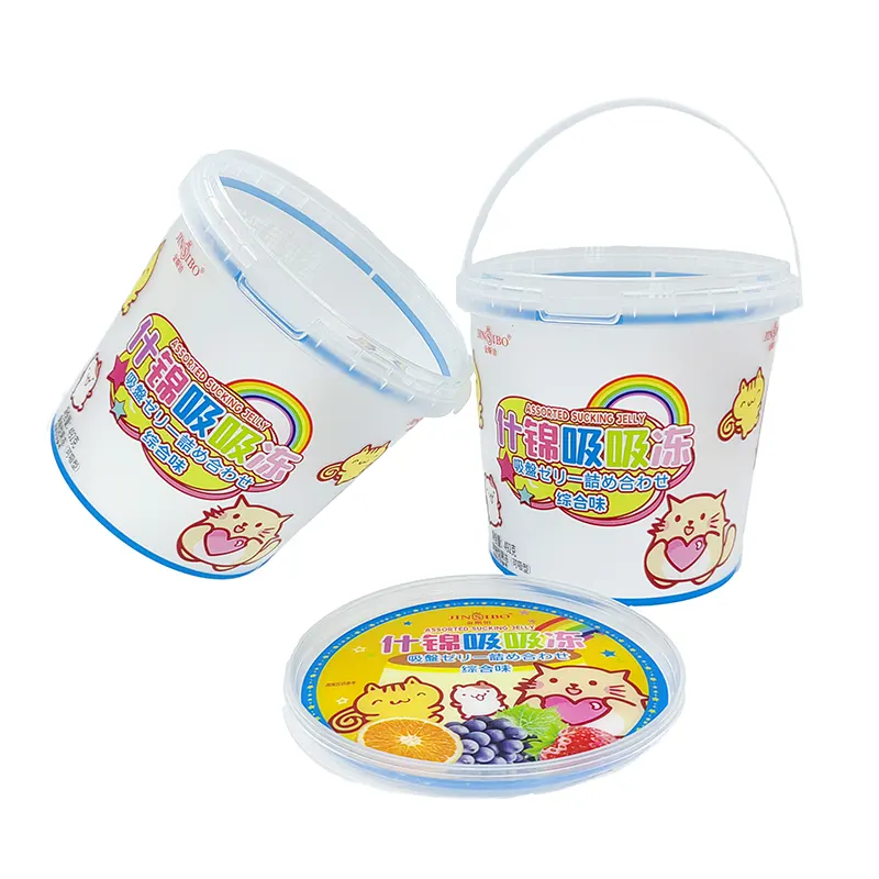 PP Snack Container Formsprutning IML-etikett