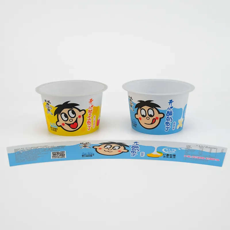 PP Yoghurtkopp IML-etikett formsprutning