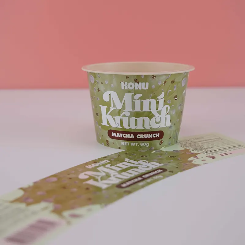 PP Yoghurtkopp formsprutning IML-etikett